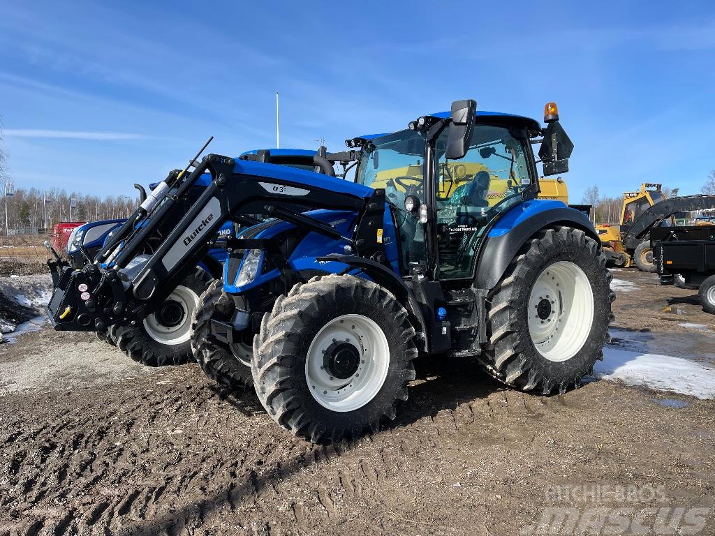 New Holland T5.130 DCT, TG, Quicke Q3S 250tim