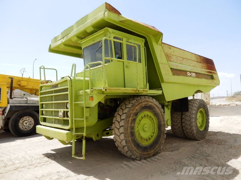 Used Euclid R35 rigid dump trucks Year 1989 Price US 20,368 for sale