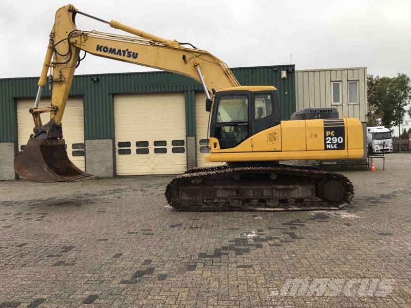 Used Komatsu PC 290 N LC7 crawler excavators Year 2005 Price 44,868