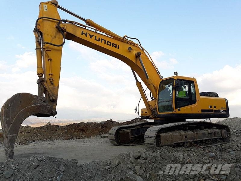 Hyundai r360 экскаватор