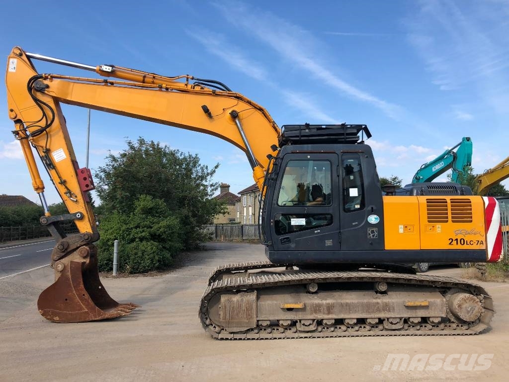 Hyundai R210LC-7A, 2011, Crawler excavators ...