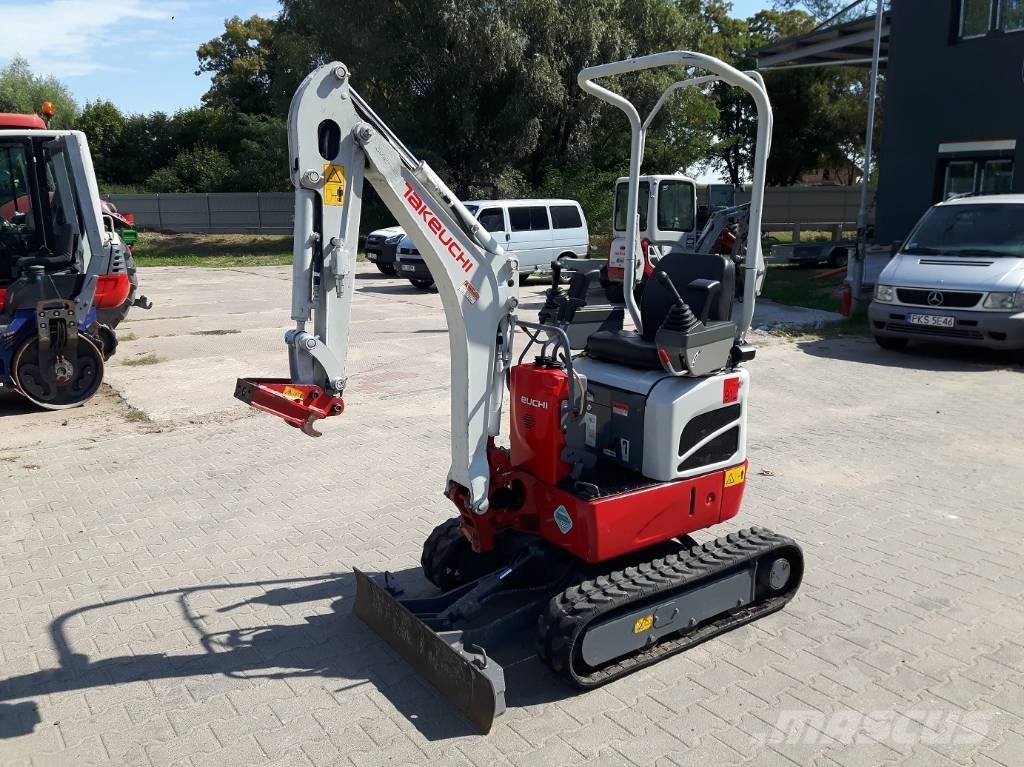 Used Takeuchi TB210R mini excavators