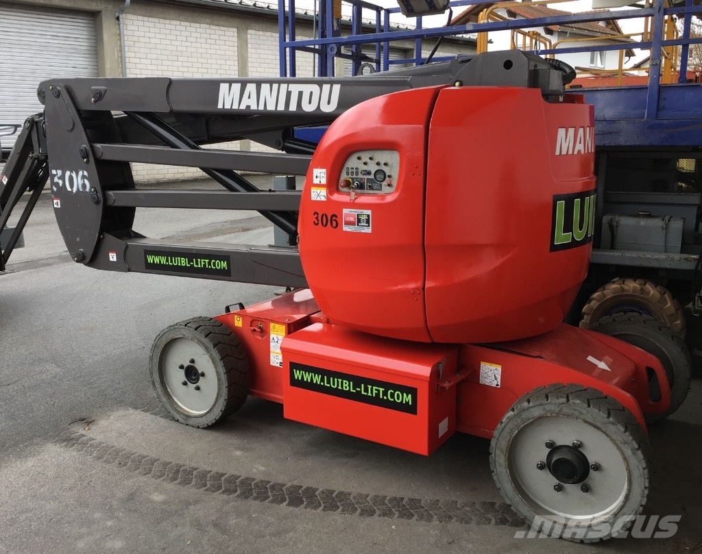 Used Manitou 150 AETJC 3D, 15m electric boom lift articulated boom