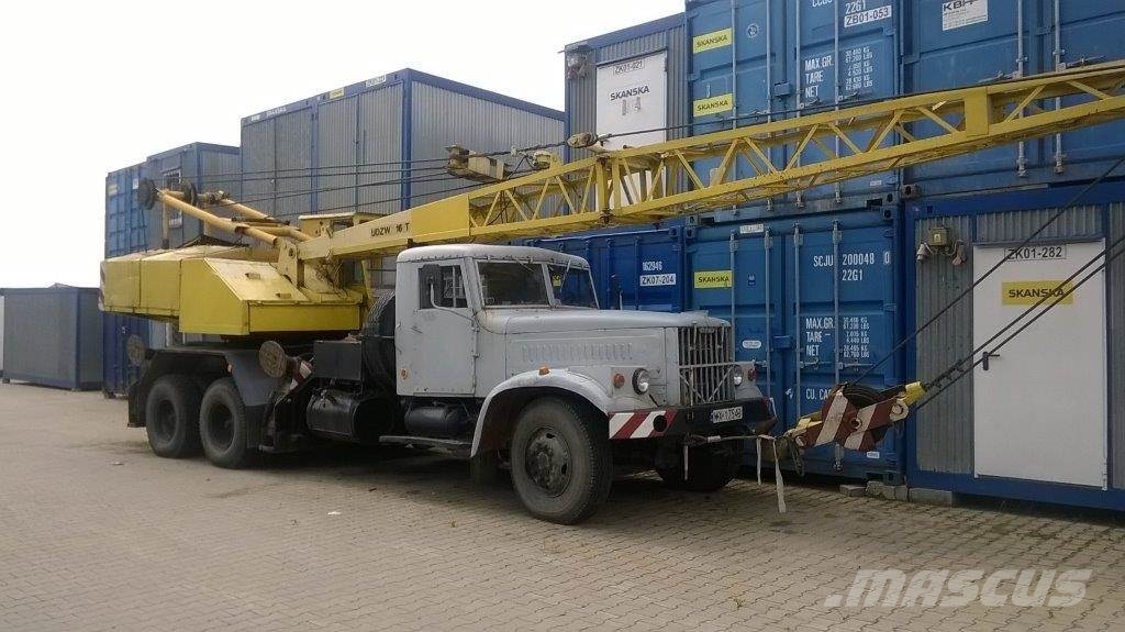 Краз 250 кран