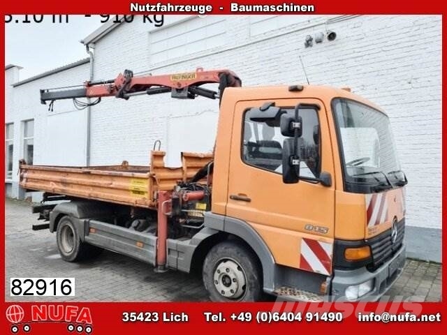 Mercedes Benz Atego 815 K 4x2 Kran Palfinger Pk 5000 5 1m 2000 Nemecko Pouzite Sklapec Mascus Cesko