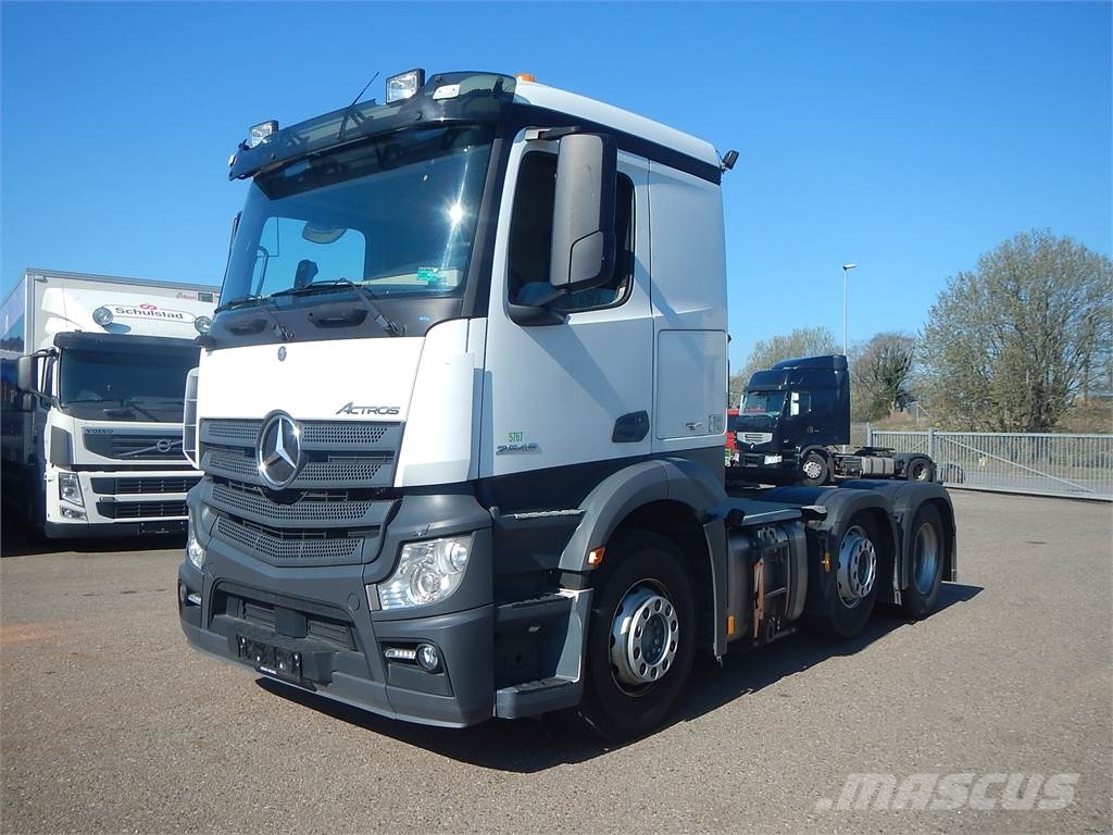 Used Mercedes-Benz Actros 2548 MP4 Hydraulik Euro-6 tractor Units Year ...