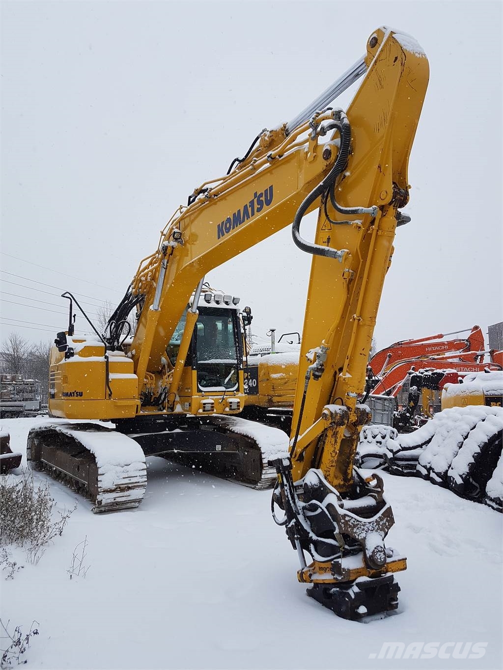 Used Komatsu pc228uslc8 crawler excavators Year 2012 for sale