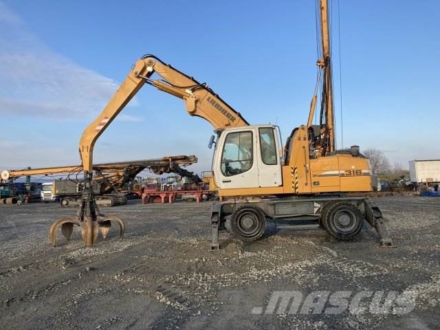 Liebherr A 316 Umschlagbagger Euro4 Top Zustand Video 2012 Germany Used Wheeled Excavators Mascus Usa