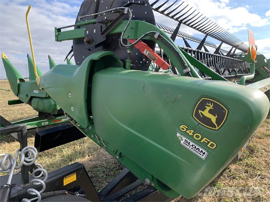 John Deere 640FD, 2018, ASSUMPTION, Illinois, USA Gebrauchte Zubehör Mähdrescher Mascus