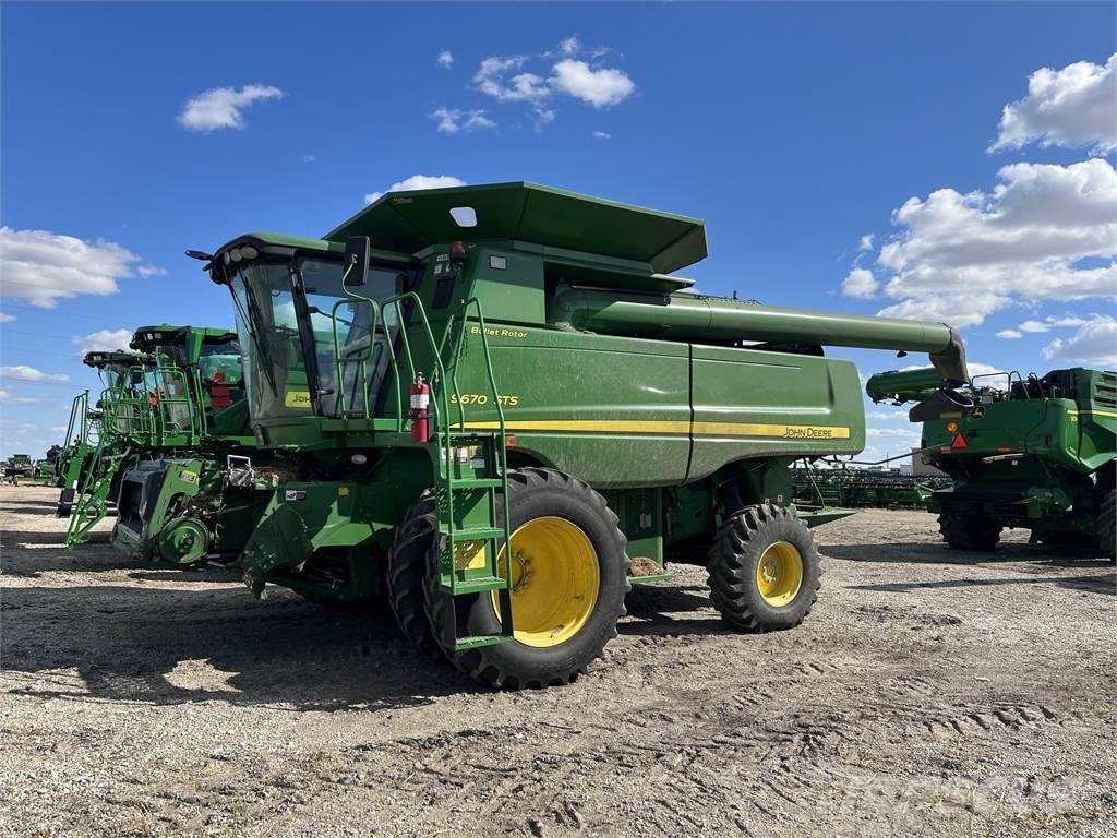 John Deere 9670 STS, 2010, ASSUMPTION, Illinois, United States Used combine harvesters Mascus UK