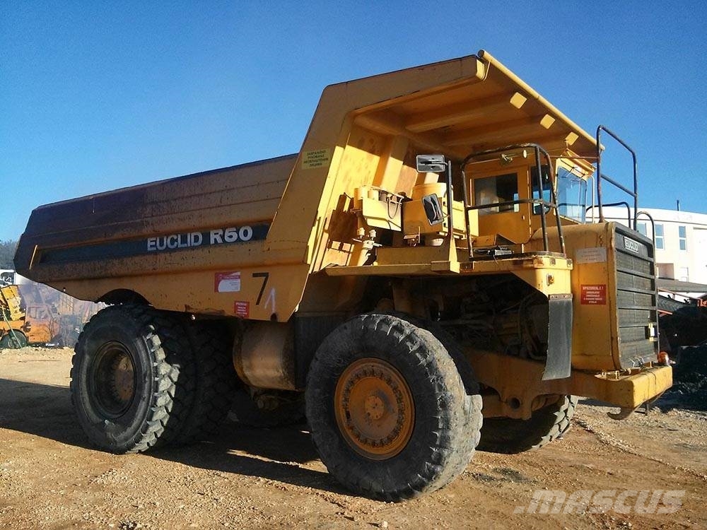 Used Euclid R50 rigid dump trucks Year 1997 for sale Mascus USA