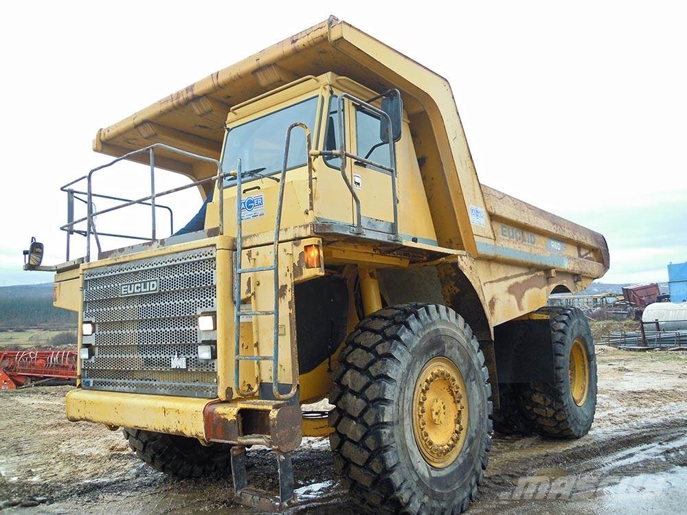 Used Euclid r60 rigid dump trucks Year 1994 for sale Mascus USA