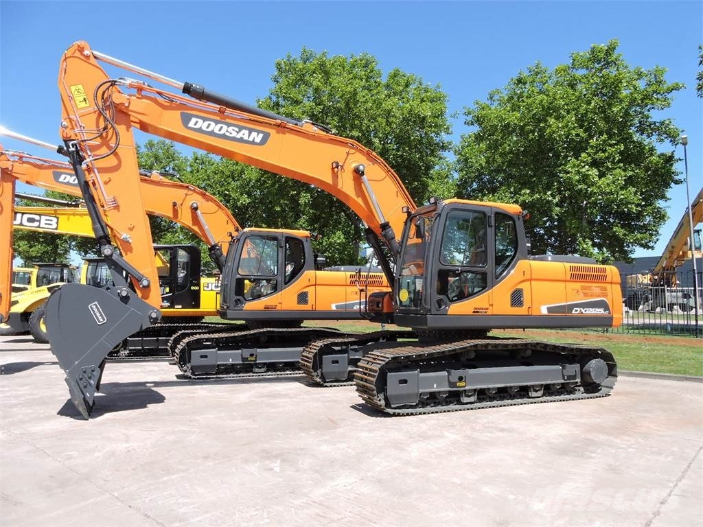 Doosan DX225LC 2021 Belgium Used Crawler Excavators Mascus UK