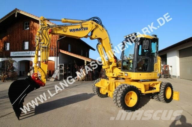 Komatsu Pw 118 Mr 8 2012 Germany Used Wheeled Excavators Mascus Usa