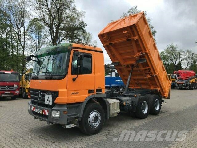 Mercedes Benz Actros 2646 6x4 Kipper 3 Str Meiller Bordmatik 2007 Polen Gebrauchte Kipper Mascus Deutschland