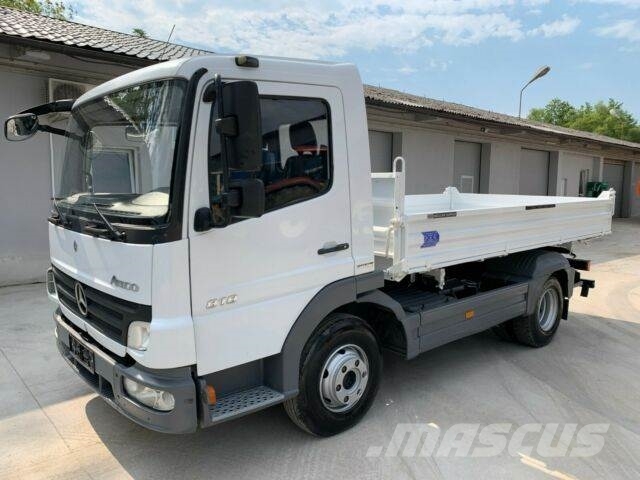 Mercedes Benz Atego 818 Eur 4 Meiller Kiper 2007 Slovinsko Pouzite Sklapec Mascus Cesko