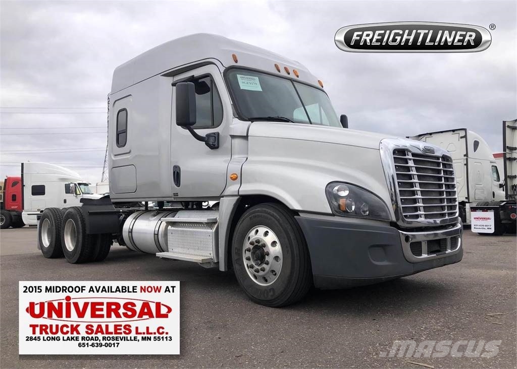 Freightliner Cascadia 125, 2015, Saint Paul, Minnesota, ÉtatsUnis d