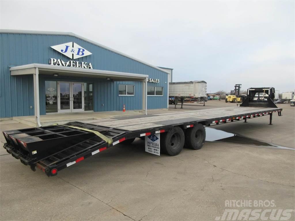 2021 PJ trailers 40' gooseneck 35'+5' dovetail and ramps