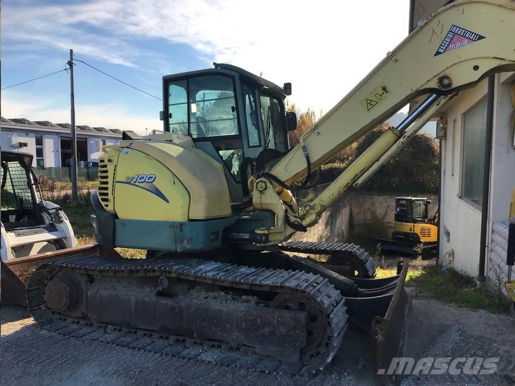 Used Yanmar SV100 crawler excavators Year 2006 Price US 30,744 for