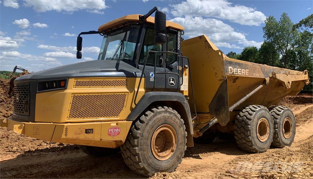 John Deere 310E articulated dump truck, 2019, Reidsville, North Carolina, Estados Unidos