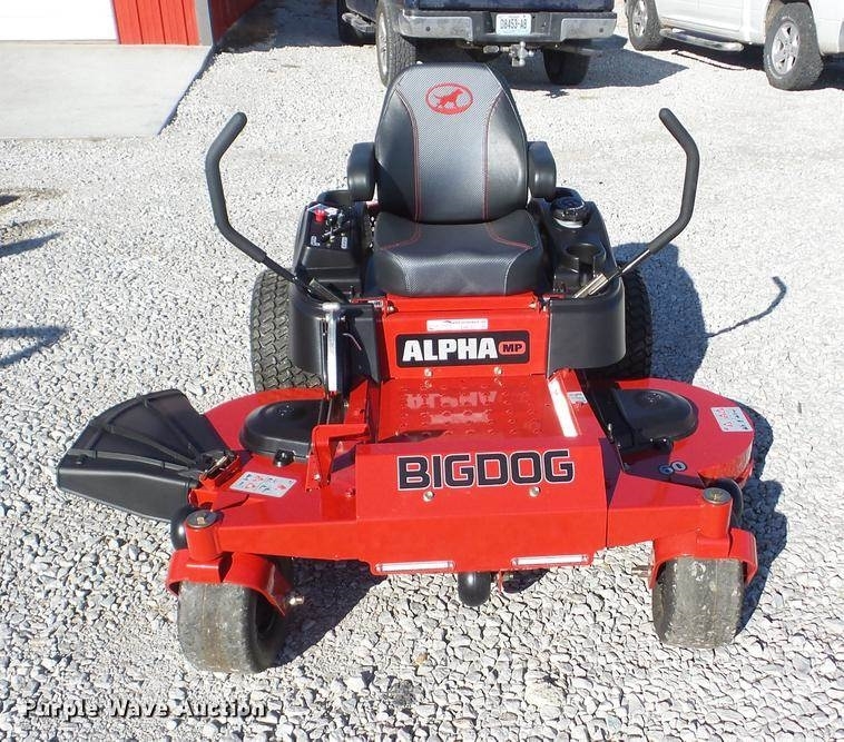 Purchase Big Dog Alpha MP riding mowers, Bid & Buy on Auction Mascus USA