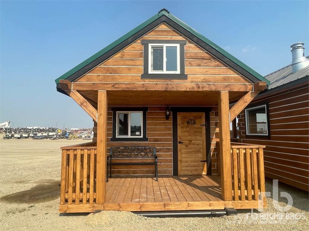 24 ft x 12 ft SkidMounted Cabin aux enchères 24 ft x 12 ft Skid