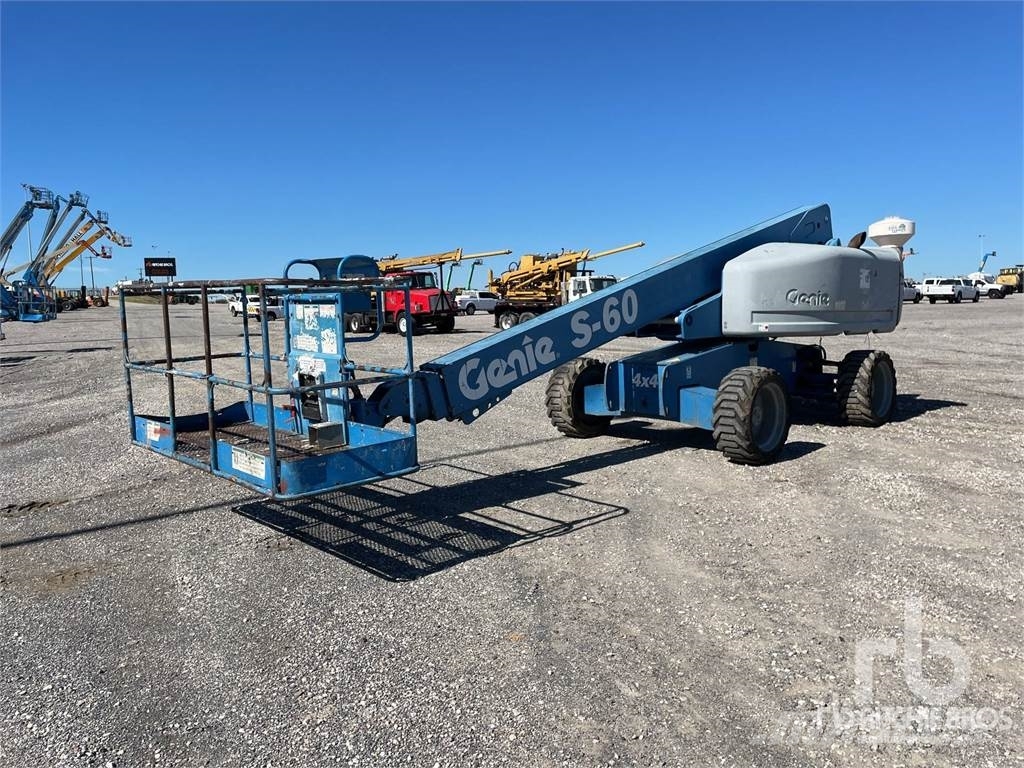 Buy used Genie S60 articulated boom lifts on auction Mascus UK