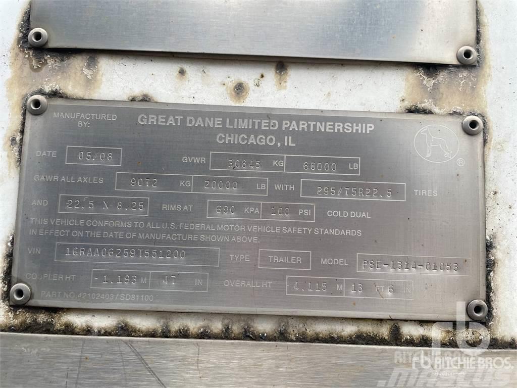Great Dane 53 ft x 102 in T/A