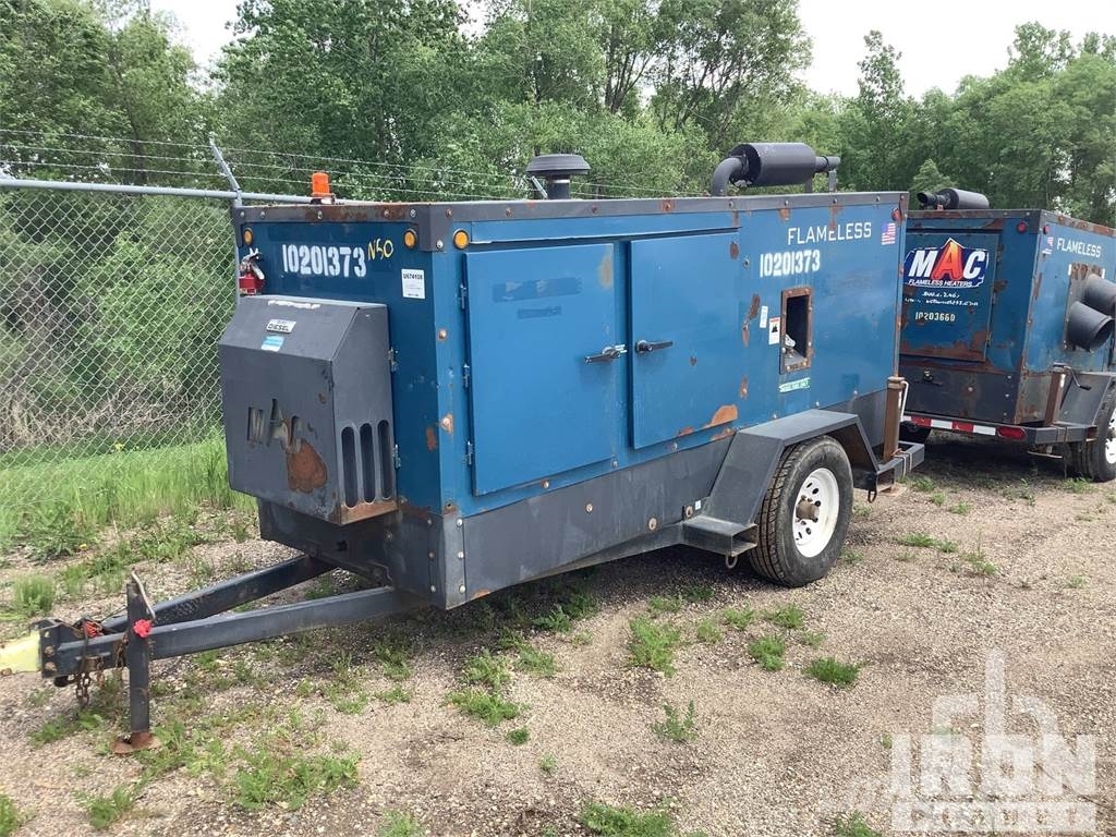 Purchase MAC 750 FLAMELESS asphalt heaters, Bid u0026 Buy on Auction - Mascus  USA