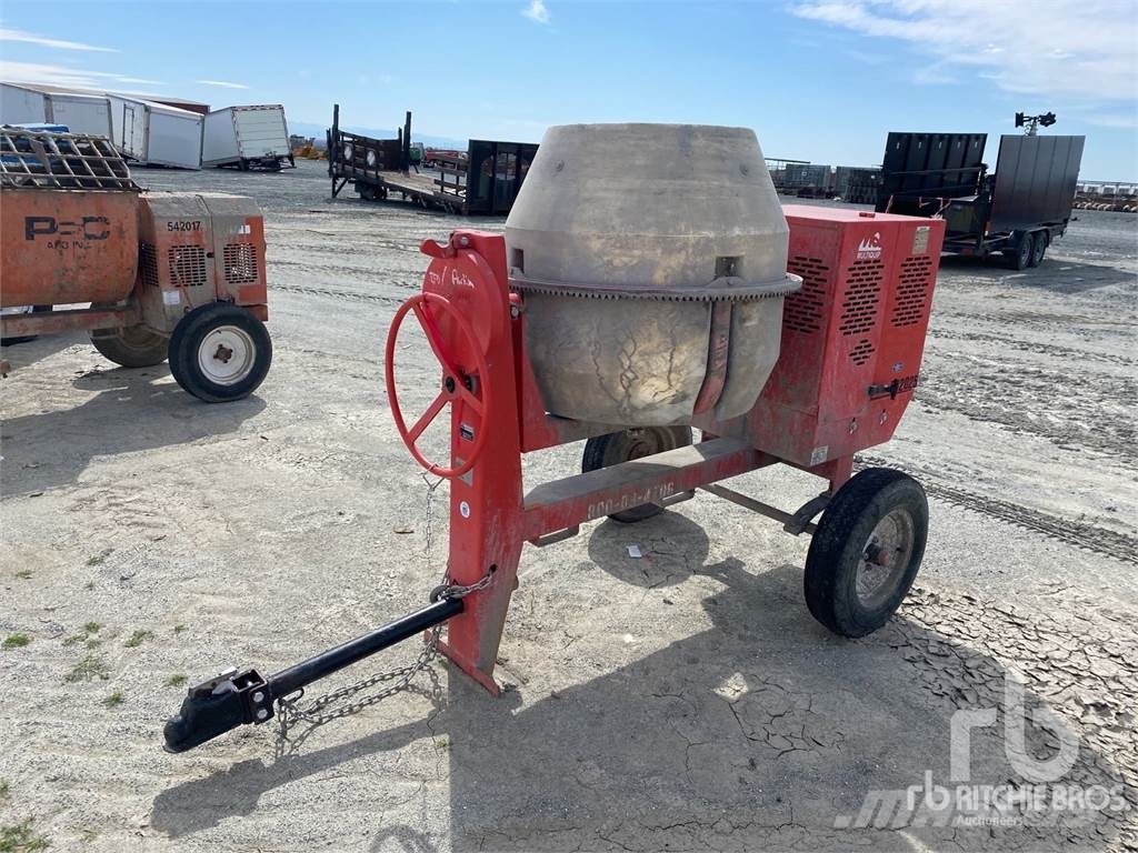 Buy used MultiQuip 3000 lb concrete/mortar mixers on auction Mascus UK