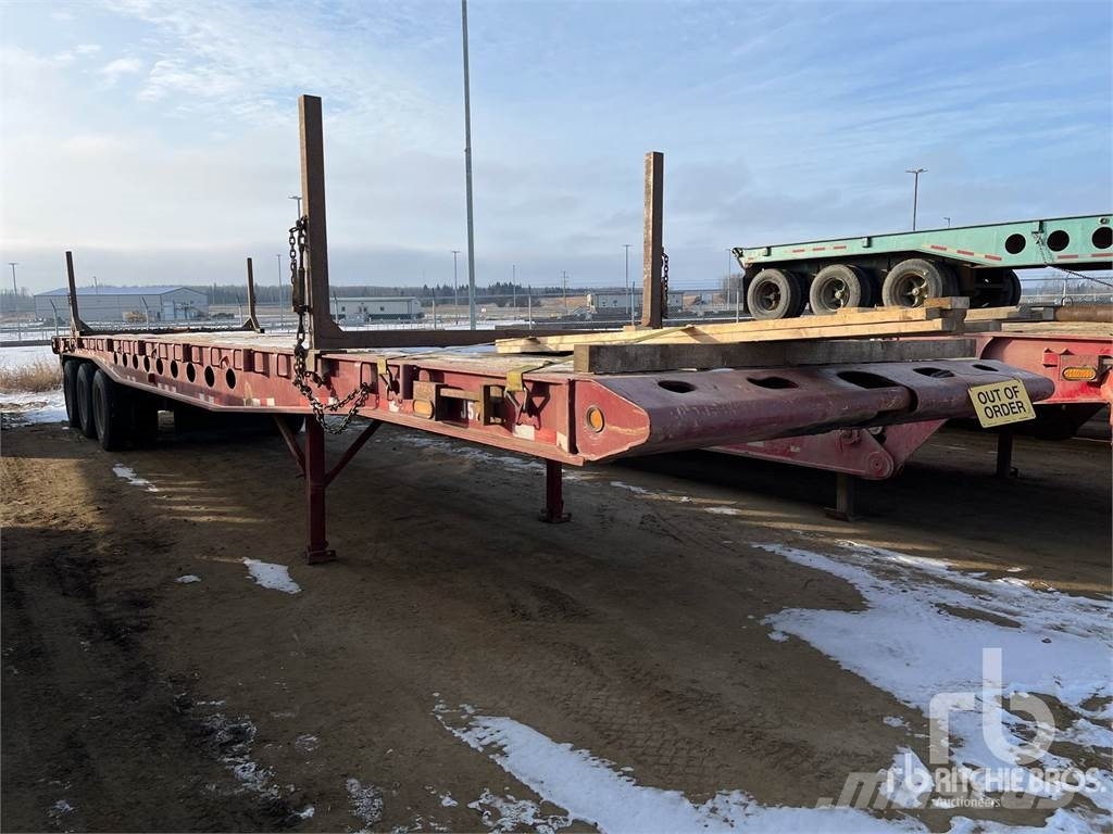 Compre equipo Peerless 43 ft Tri/A Flatbed semirremolques de