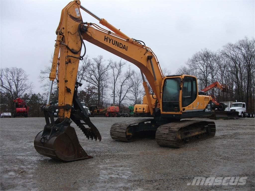 Hyundai ROBEX 210 LC-9, 2011, Crawler Excavators ...