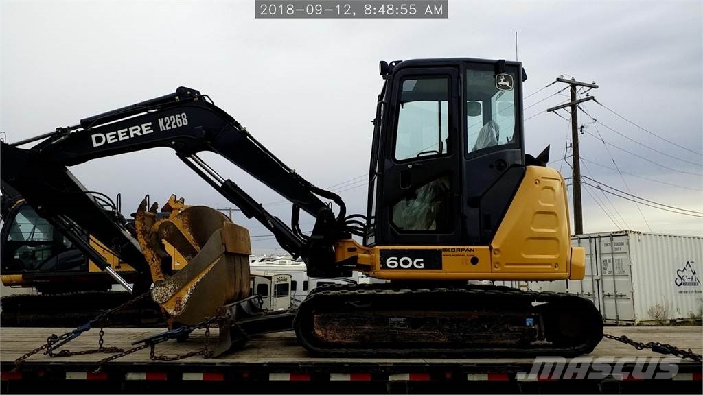 Used John Deere 60g crawler excavators Year 2014 Price 67,510 for