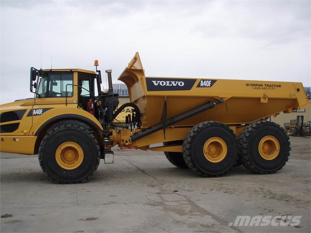 Сочлененный самосвал volvo a40f