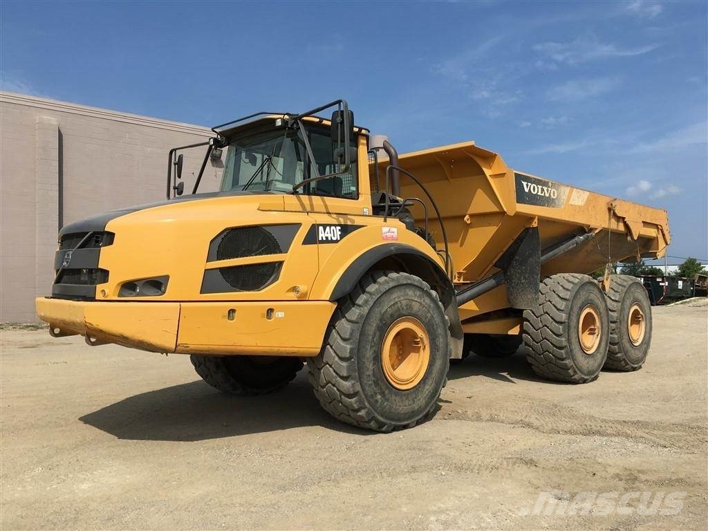 Сочлененный самосвал volvo a40f
