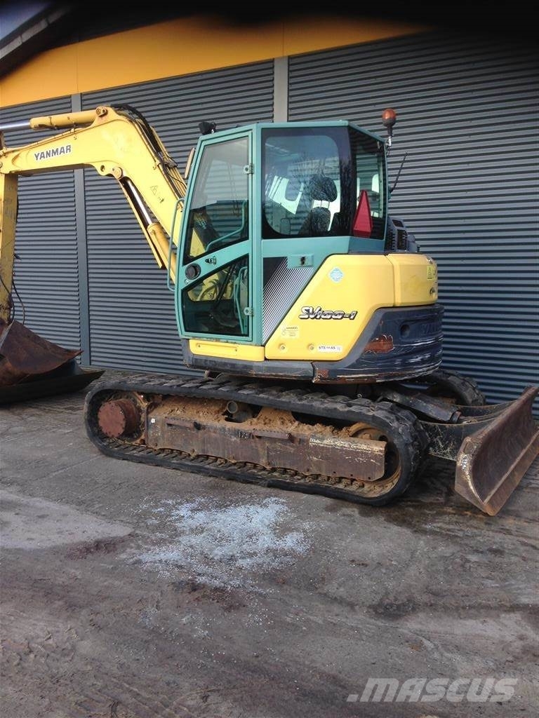 Used Yanmar SV100 mini excavators