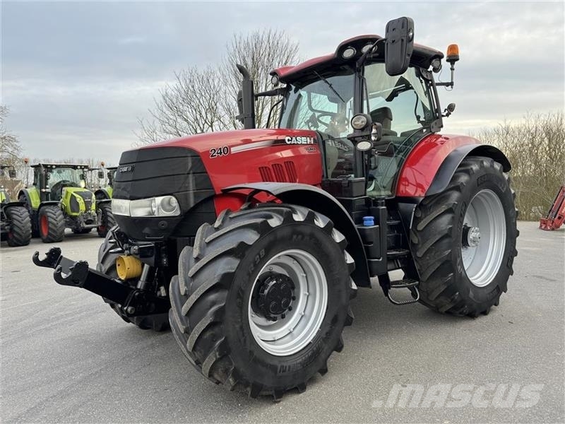 Case Ih Puma 240 CVX KUN 3800 TIMER! MED FRONT PTO OG AUT, 2017