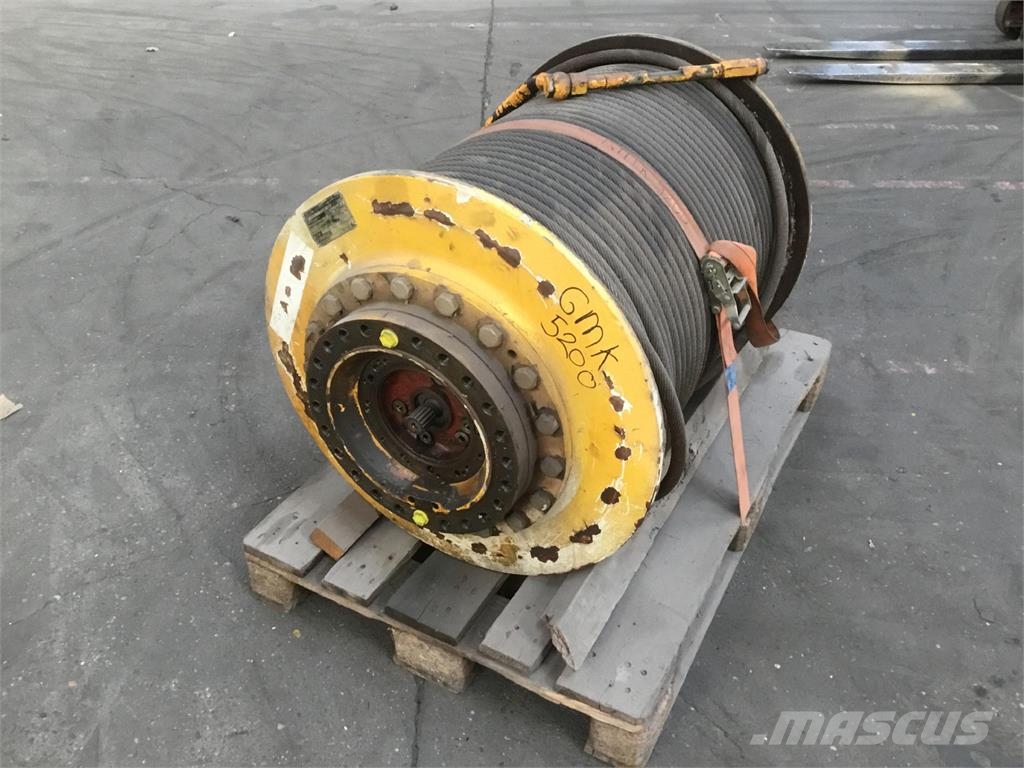 Grove GMK 5200 winch, Sassenheim, Netherlands Used crane parts and