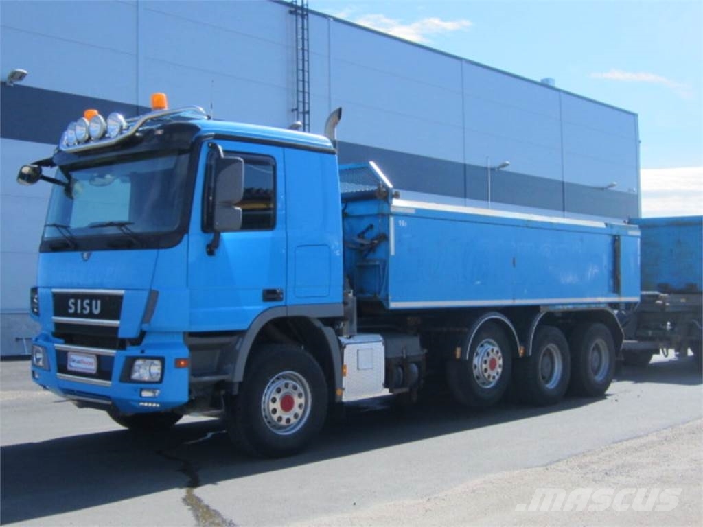 Sisu Polar 8x4 Kasettiyhdistelma 2012 Rovaniemi Finland Used Dump Trucks Mascus Usa