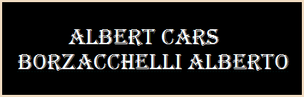 ALBERT CARS - BORZACCHELLI ALBERTO